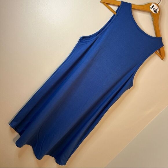 Crown & Ivy Blue Sleeveless Dress Women's M New NWT - Picture 6 of 7